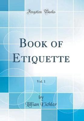 book etiquette entitled classic reprint Reader